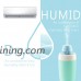 StarryBay Portable Mini Clean Cool Mist Humidifier/UltraQuiet Desk Personal Air Humidifier with LED/ Perfect for Travel  Home  Office Bedroom or Car/Silent humidifiers for Allergy Baby (Blue) - B06Y2494CW